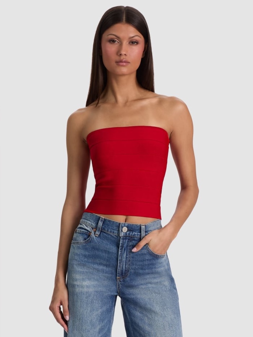 Alice + Olivia ALISON BANDAGE TUBE‎ TOP